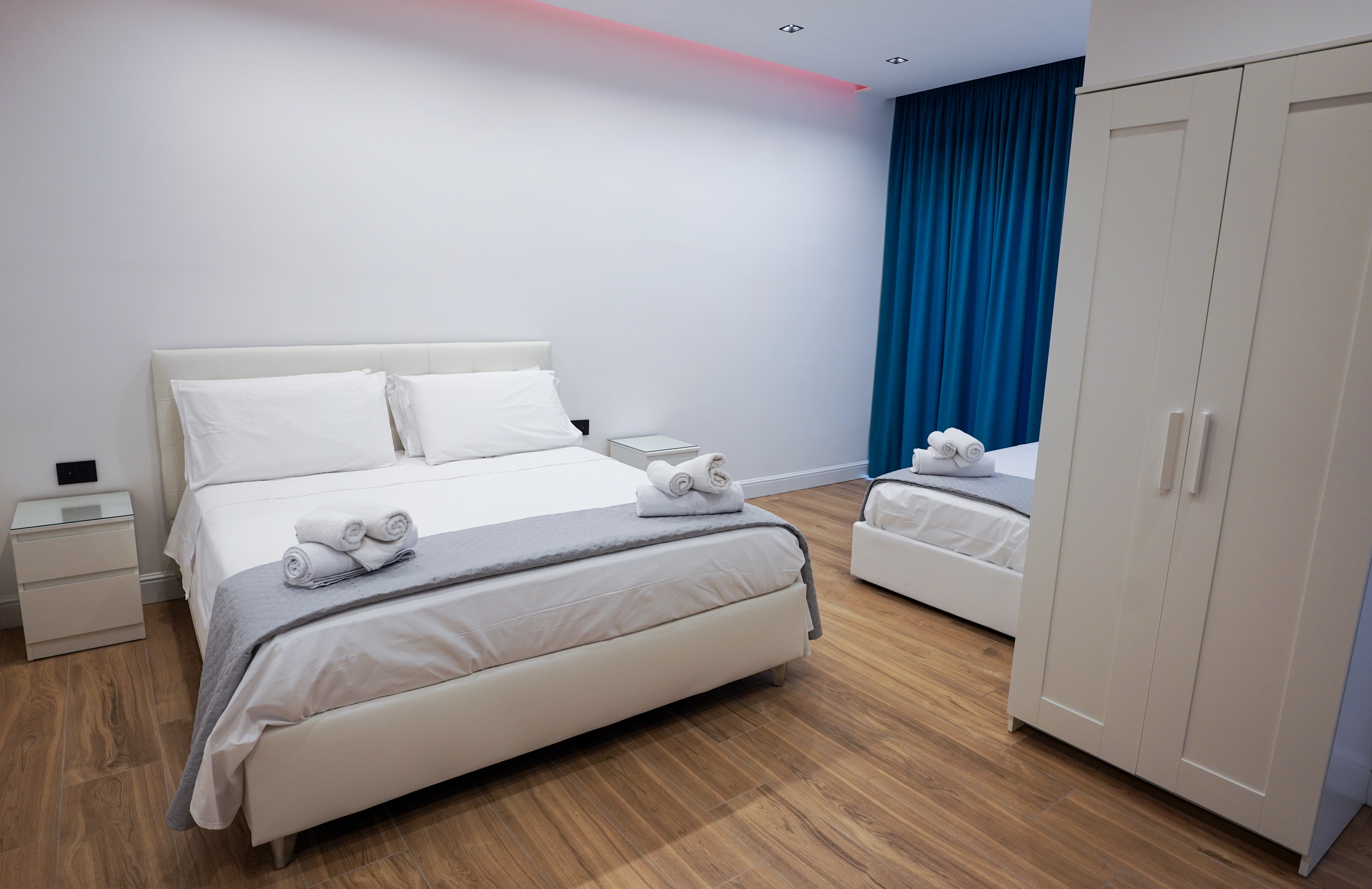 Zona notte Luxuryroom Napoli